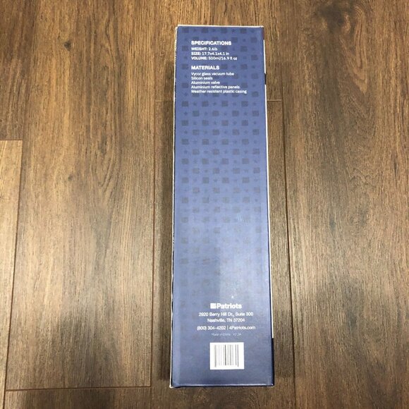 4Patriots Sun Kettle Water Heater: Portable Solar Thermos 16.9fl oz / 500ml - Picture 4 of 5